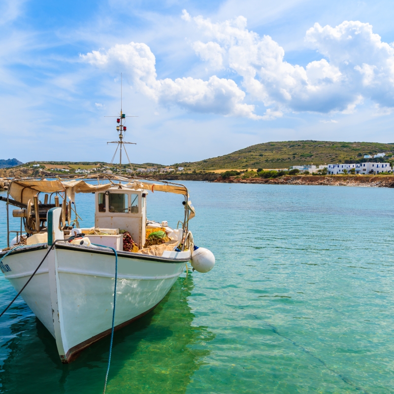 The island of Paros is one of the most famous Greek islands of the Aegean Sea and it belongs to the Cyclades islands archipelago.